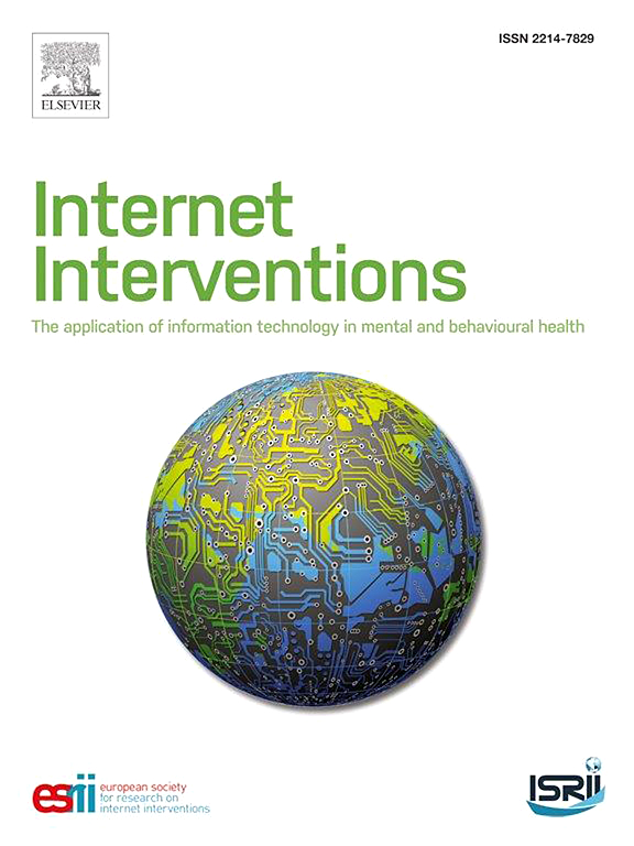 Go to journal home page - Internet Interventions